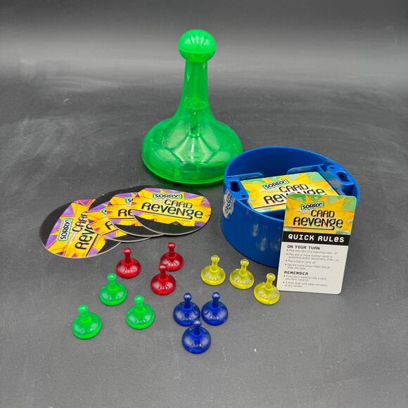 Sorry Card Revenge Electronic Talking Board Game 2004 Hasbro COMPLETE - Picture 7 of 8